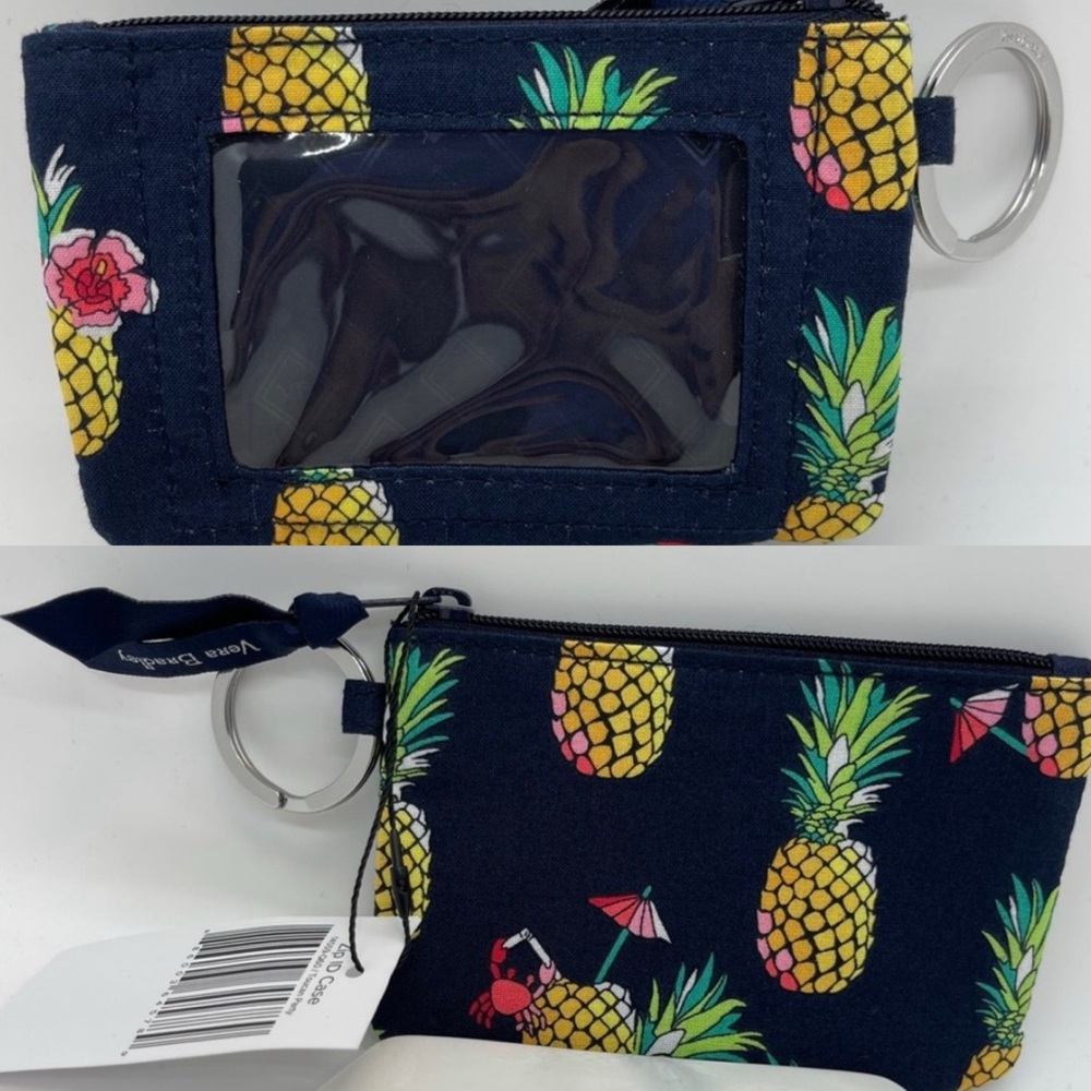 Vera Bradley Toucan Party Zippered ID Case NWT